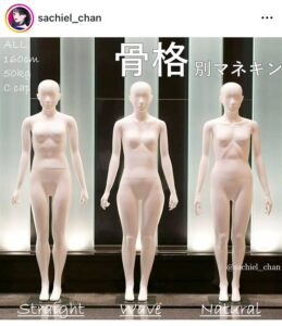 骨格別　着痩せ正面