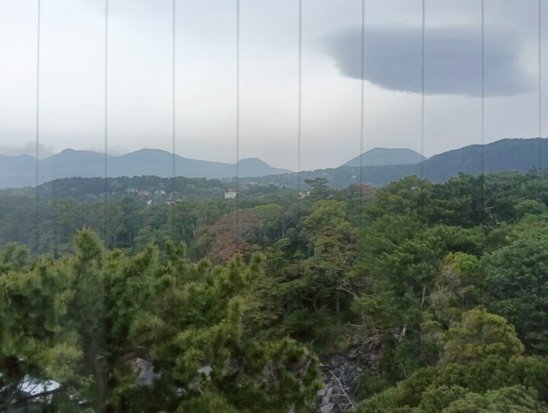 灯台から大室山