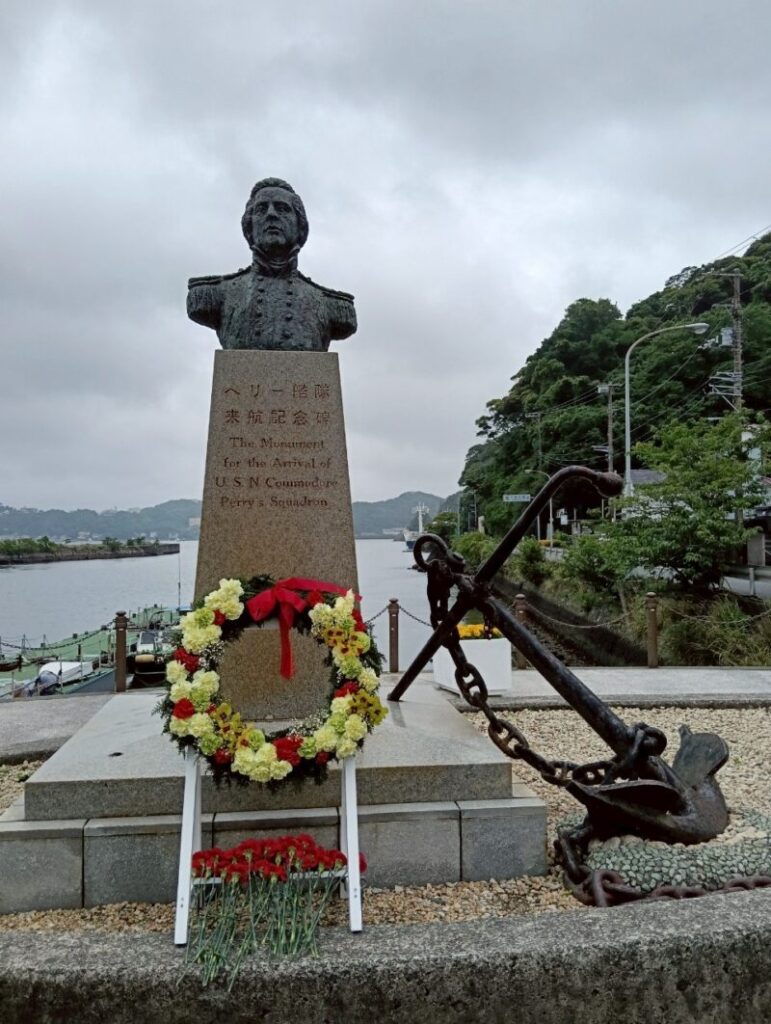 下田　ペリー像